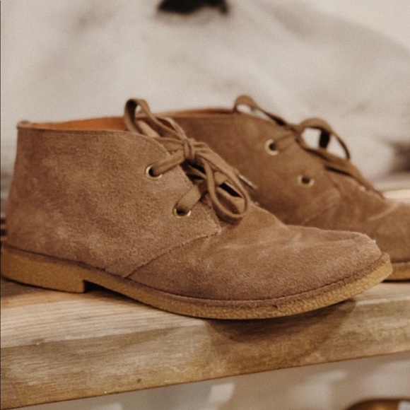 Lucky Brand Shoes - Suede Lucky Brand Brown Ankle Boots